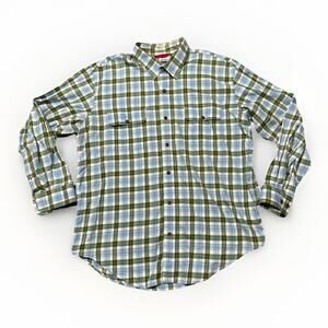 Orvis Game Bird Plaid Shirt Mens XL‎ Multicolor Plaid Long Sleeve Button-Up